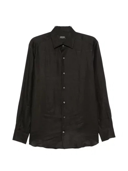 Lung cămașă Zegna maro
