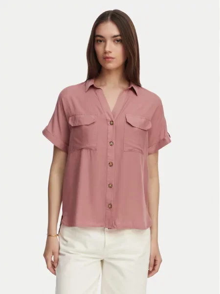 VERO MODA Bluza VMBUMPY staro roza