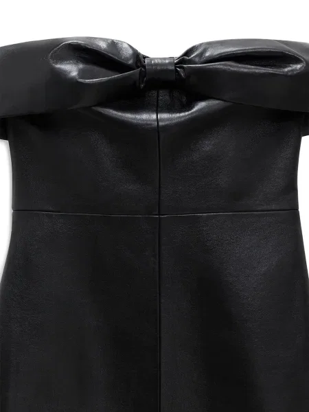 Rochie mini Anine Bing cu funde de costum negru