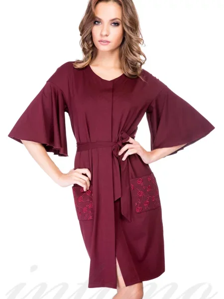 Халат червоний