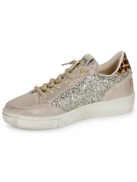 Pantofi Cetti auriu