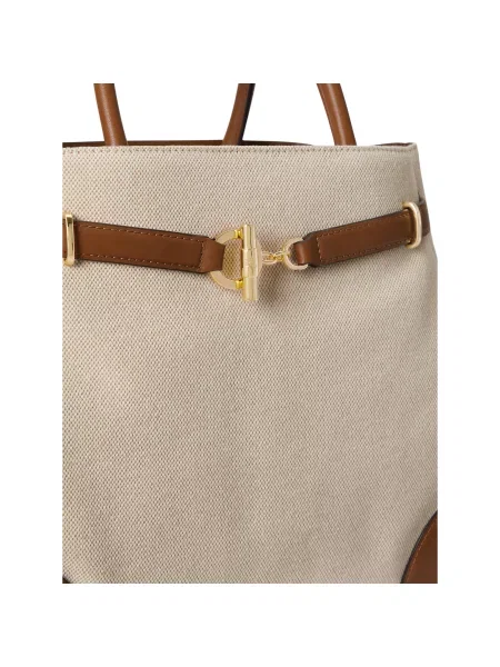 Lauren Ralph Lauren Ročna torbica / rjava bež