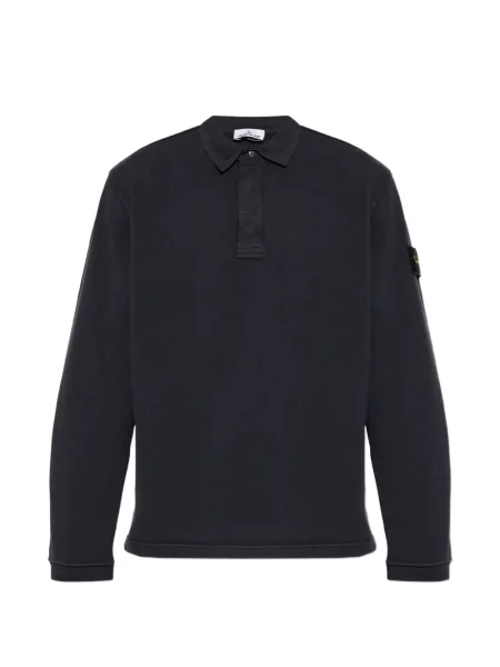 Pulover Stone Island cu strasuri albastru