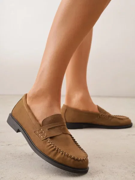 Mocasini Astanie bej