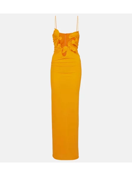 Rochie midi Christopher Esber până la genunchi de costum portocaliu