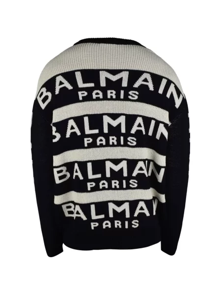 Pulover Balmain cu autograf negru