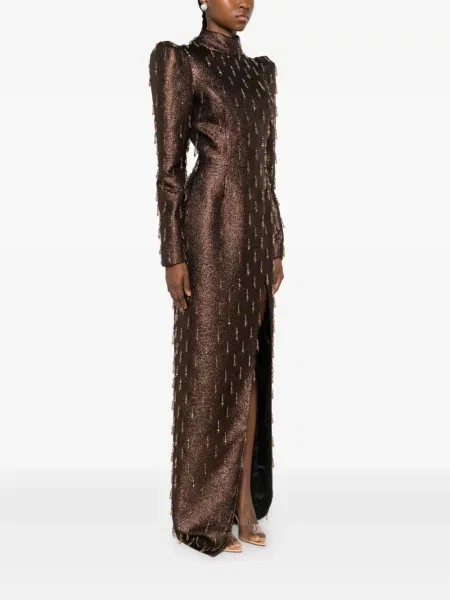 Rochie M.marquise de costum maro