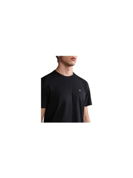 Napapijri T-shirt Salis Regular Fit crna