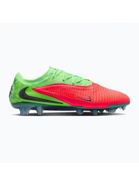 Încălțăminte de fotbal pentru bărbați Nike Phantom 6 Low Elite Erling Haaland FG hot punch/green strike/black negru