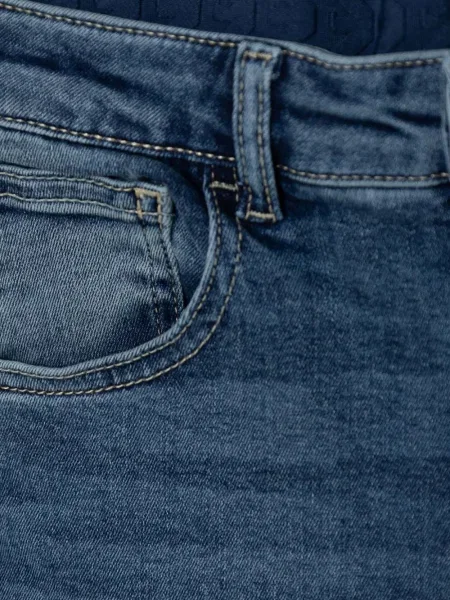 Jeansy dziecięce Emporio Armani niebieskie
