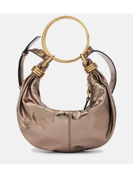 Brăţară Chloé din piele gri