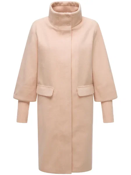 NAVAHOO Palton de primăvară-toamnă Polarblüte piersică portocaliu