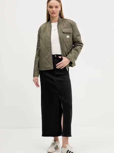 Куртка Guess Jeans демісезонна oversize зелений