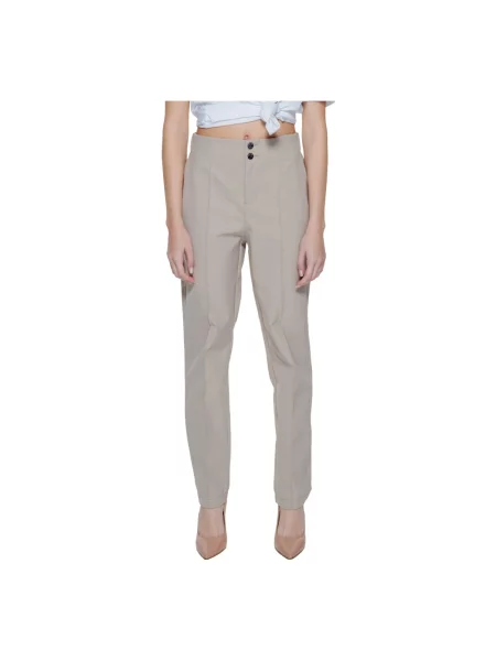 Spodnie Street One w miejskim stylu beżowe