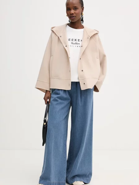 Weekend MaxMara Tricou WKDSABATO | Relaxed fit alb
