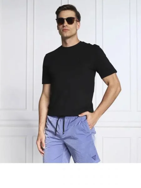 GUESS ACTIVE Tricou HEDLEY negru