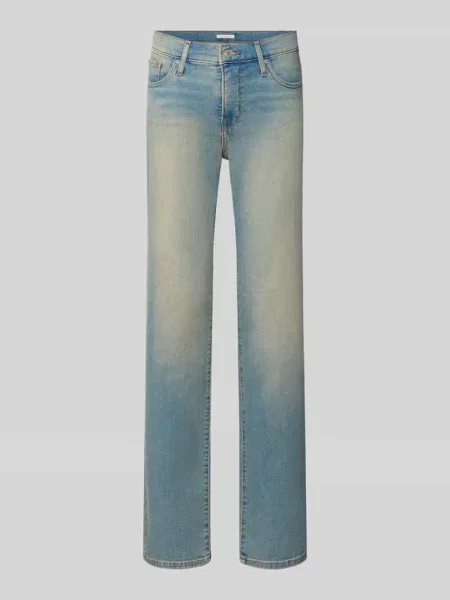 Jeansy o kroju straight fit z mieszanki bawełny model SHAPING STRAIGHT' Levi's® 300