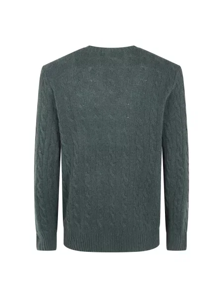 Sweter Polo Ralph Lauren z długim rękawem zielony