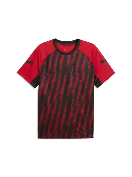 Koszulka piłkarska z grafiką individualLIGA PUMA biała