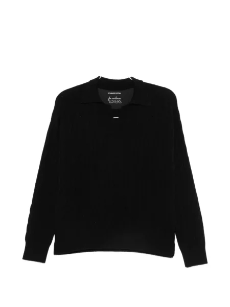 Lung pulover Purotatto negru