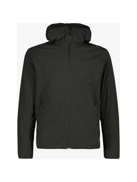 Kurtka cienka z kapturem CMP Ultralight Packable węgiel 48 czarny
