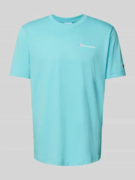T-shirt z nadrukiem z logo Champion