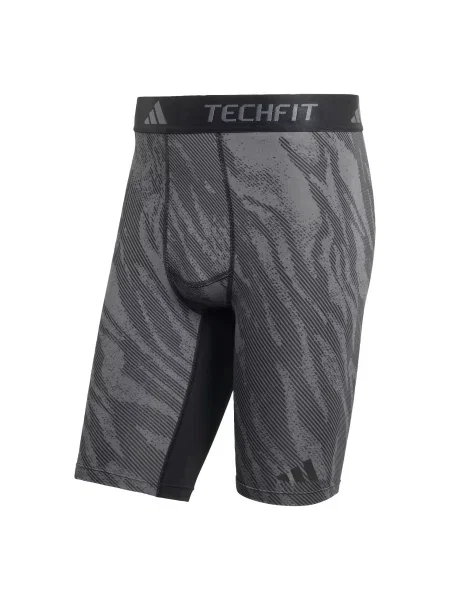 Krátké legíny Techfit AOP černé