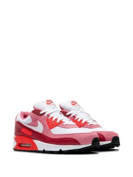 Baschet sneakerși Nike Air Max 90 din satin negru