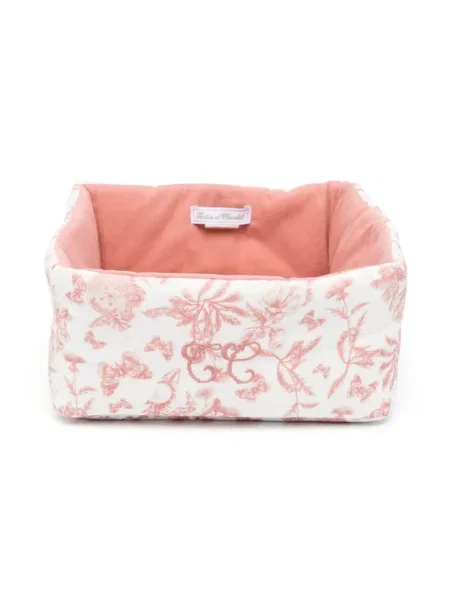 Body Tartine Et Chocolat cu broderie alb