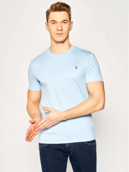 Polo Ralph Lauren Tricou Classics celest albastru