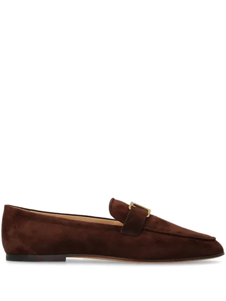 Pantofi loafer Tod's din piele maro