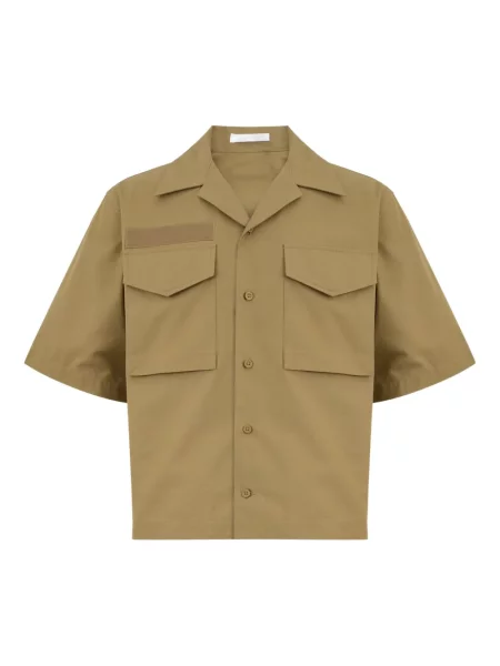 Cămașă Helmut Lang scurtă verde
