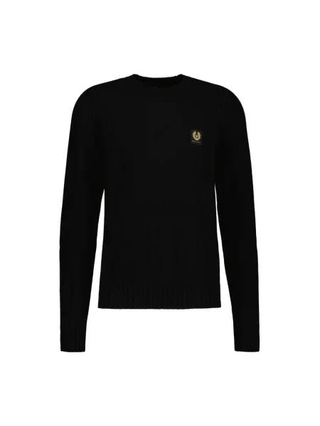 Sweter Belstaff wełniany czarny