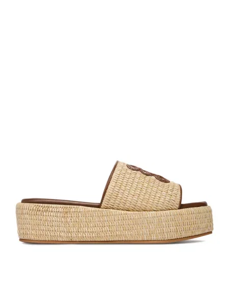 Espadryle Nine West beżowe