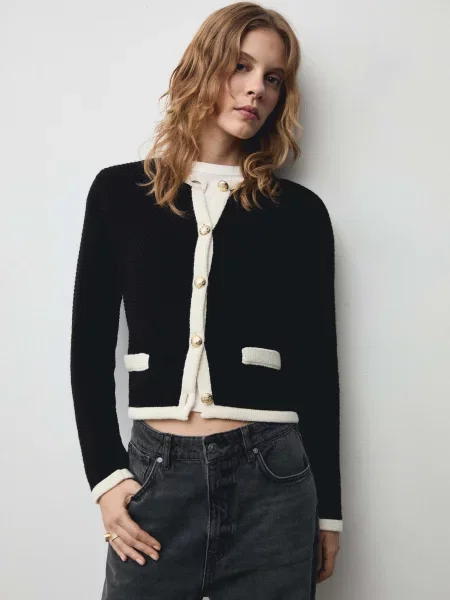 Жакет MANGO чорний