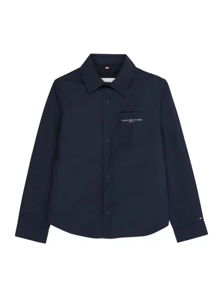 TOMMY HILFIGER Geacă de primăvară-toamnă albastru marin alb