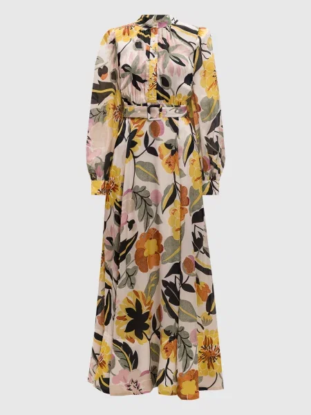 Сукня-сорочка максі в квітковий принт Bytimo