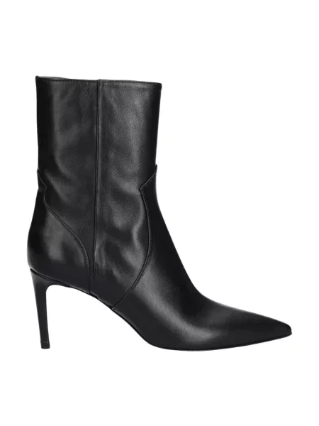 Buty do kostki Iro skórzane czarne