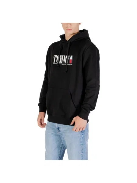 Geacă de blugi Tommy Hilfiger negru