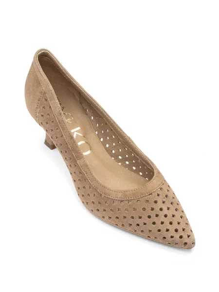 RYŁKO Čevlji s svetlo rjava