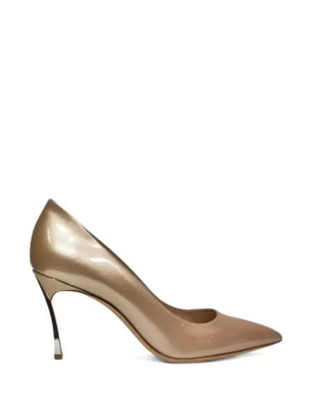 Pantofi cu toc Casadei auriu