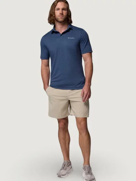 Polo z krótkim rękawem Mężczyzna COLUMBIA Parsons Point™ Polo niebieska
