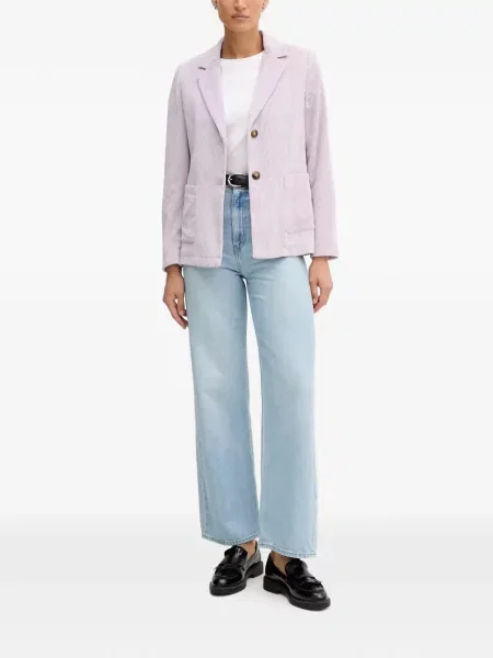 Top Benetton de catifea cord violet