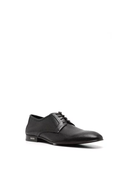 Półbuty Casadei skórzane eleganckie brązowe