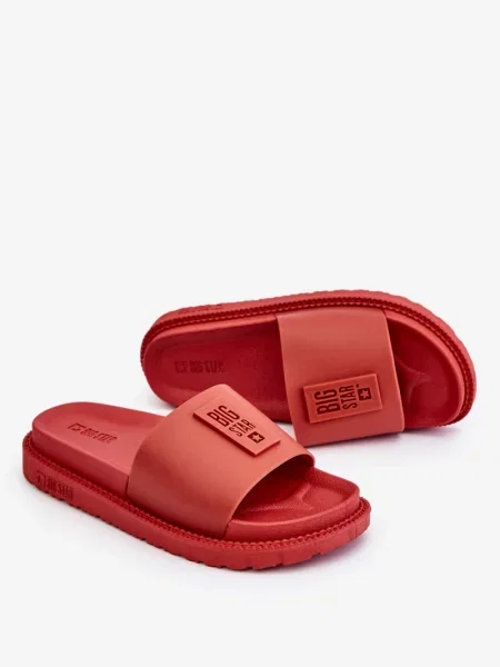 Papuci de casă Big Star Shoes roșu