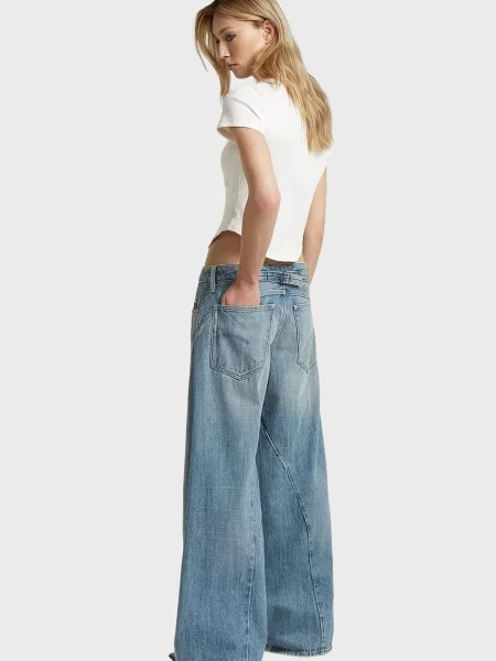 Джинсы G-star Raw голубые