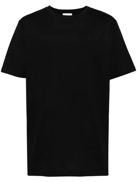 Tricou Off-white cu broderie alb