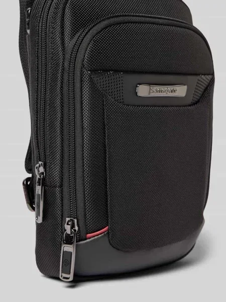 Torba crossbody z detal z logo model Pro-DLX' Samsonite czarna