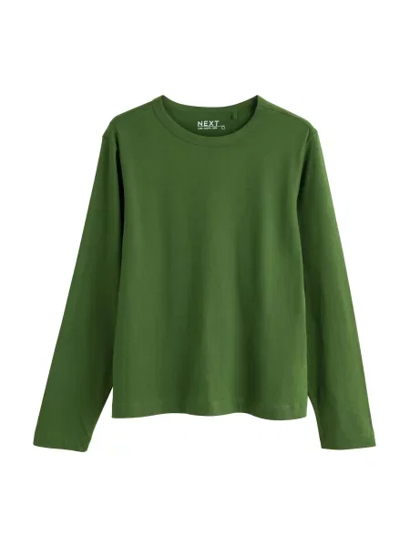 Next Tricou închis verde