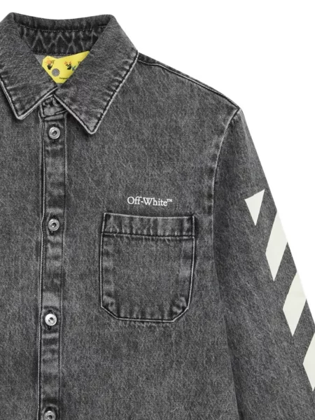 Koszula dżinsowa dziecięca Off-white biała